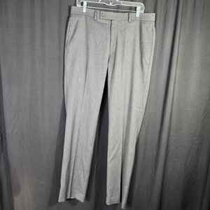 Lauren Ralph Lauren Men Charcoal‎ Gray Flat Front Dress Pants Size 34W x 32L